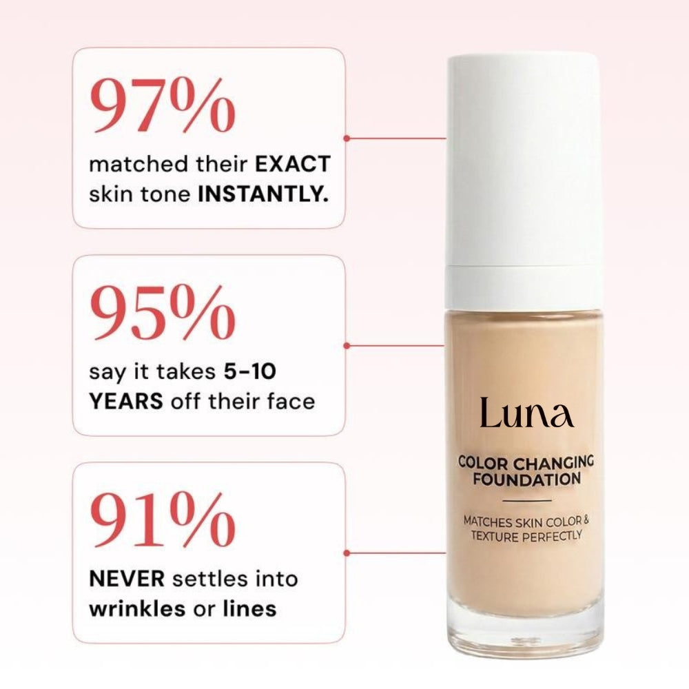 LUNABEAUTY™ - Luxe Color Changing Foundation